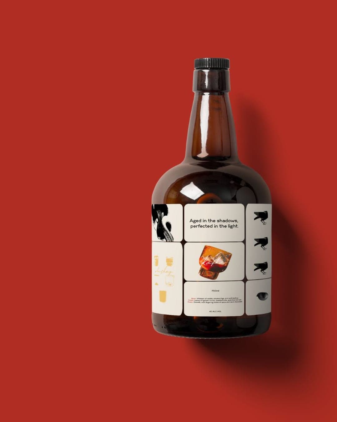 KAFKA- Whiskey Brand – Food & Beverage identity by Nuvio Studio, additional view 2 of 7