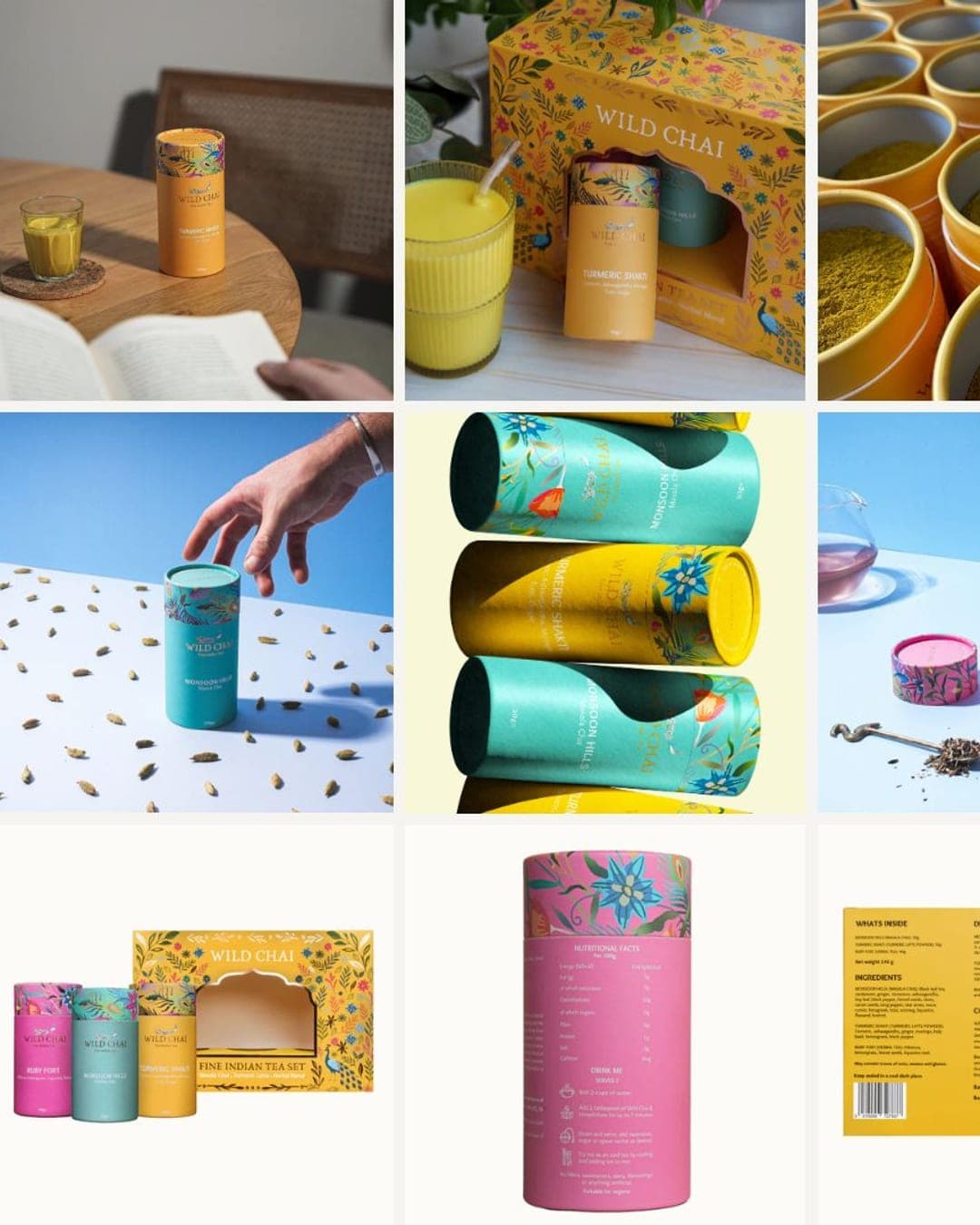 Wild Chai – Food & Beverage identity by Nuvio Studio, additional view 10 of 10