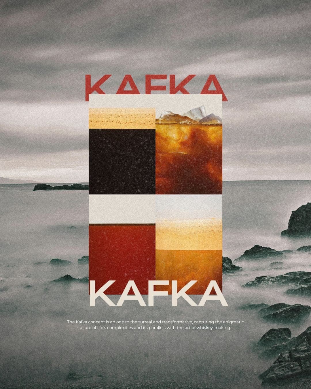 KAFKA- Whiskey Brand – Food & Beverage identity by Nuvio Studio, additional view 4 of 7