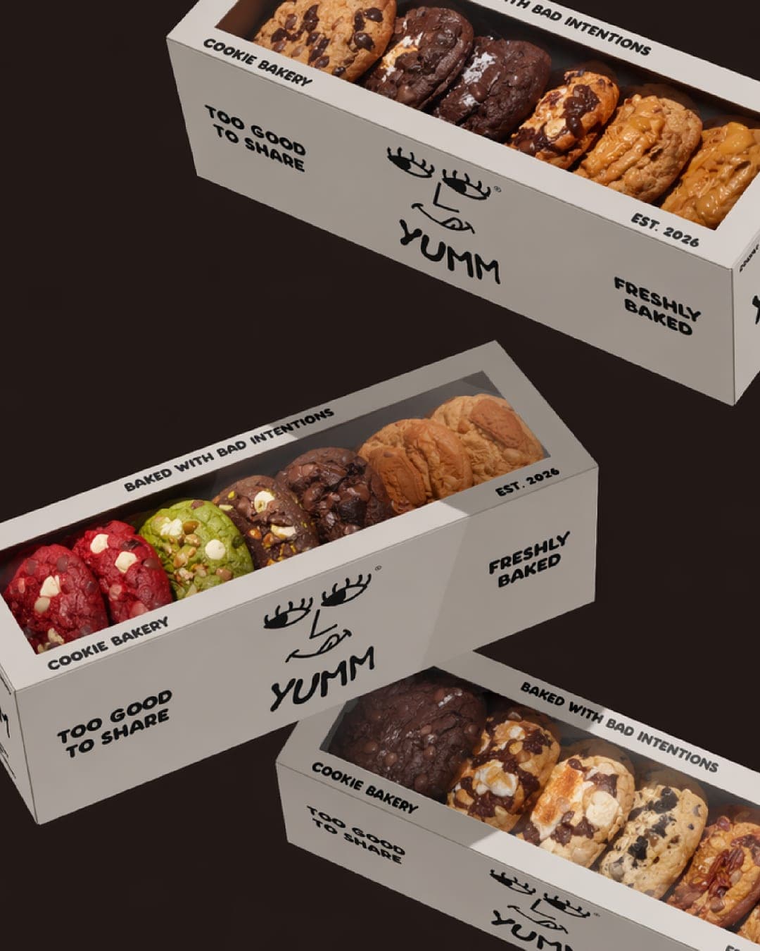 YUMM Gourmet Cookies – Food & Beverage identity by Arpita, additional view 2 of 10