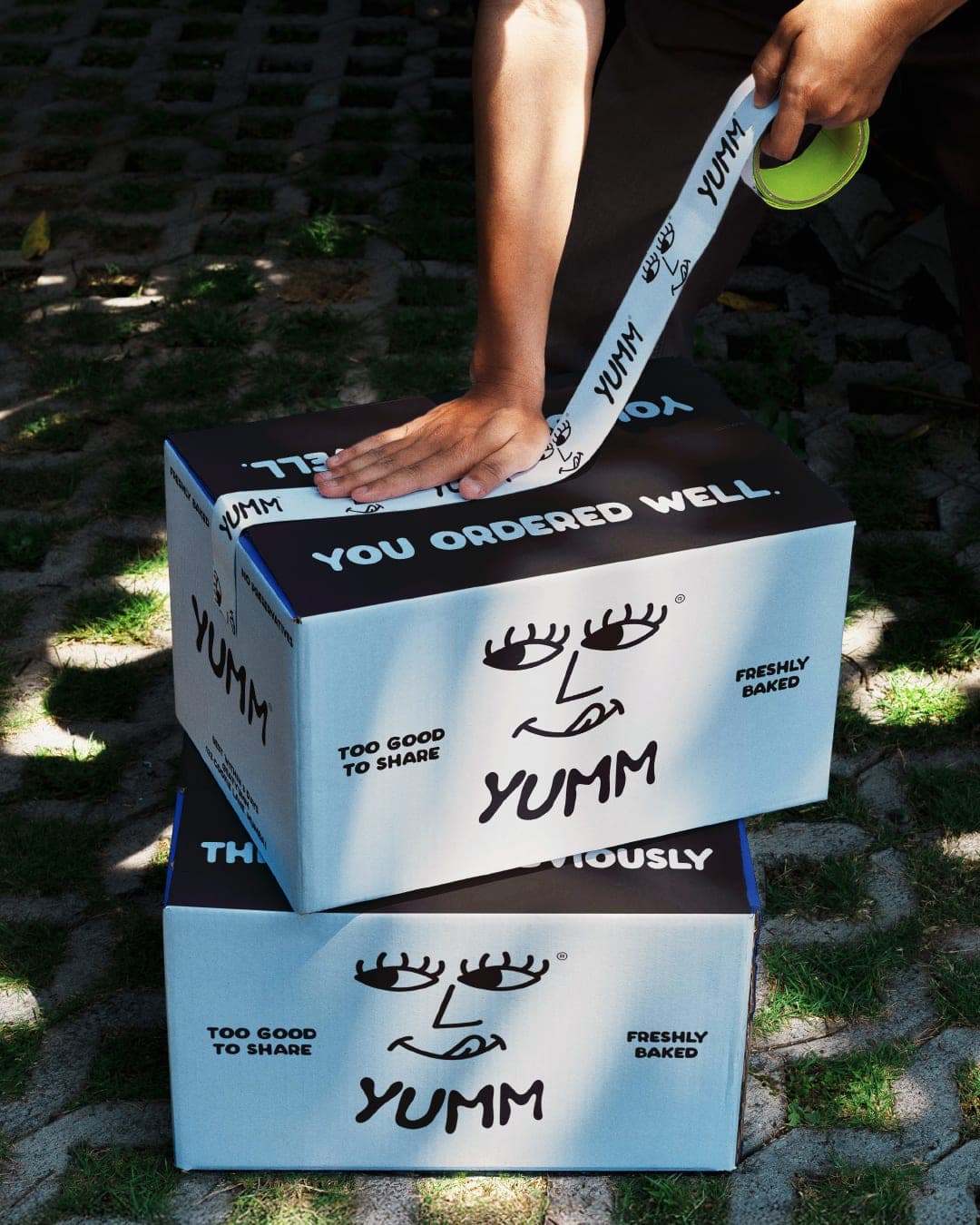 YUMM Gourmet Cookies – Food & Beverage identity by Arpita, additional view 9 of 10