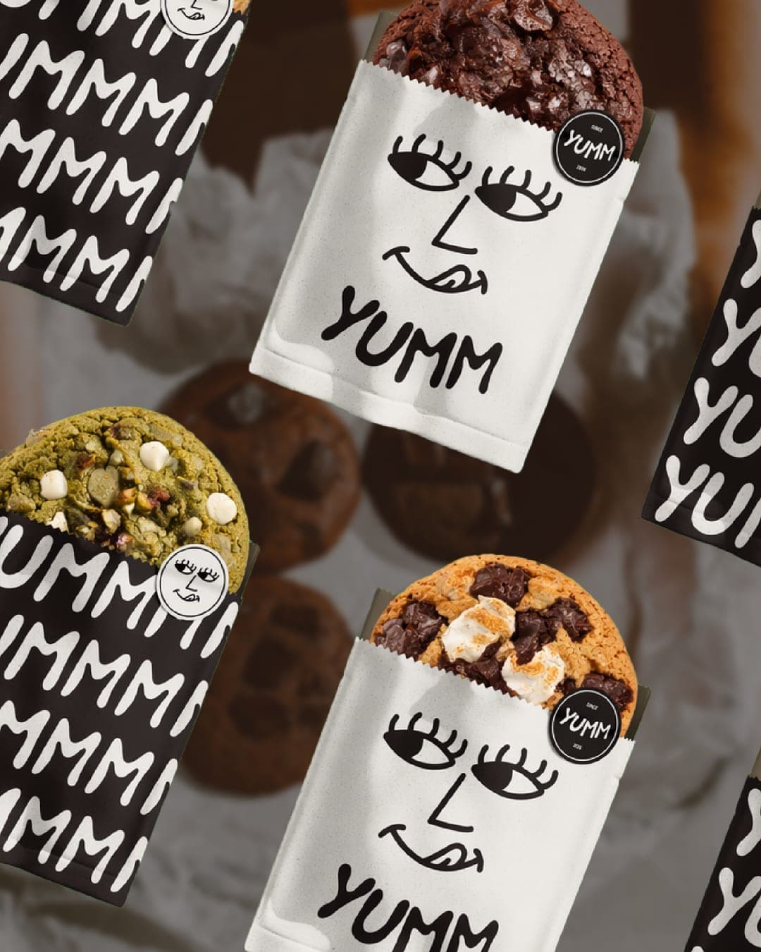 YUMM Gourmet Cookies – Food & Beverage identity by Arpita, additional view 6 of 10