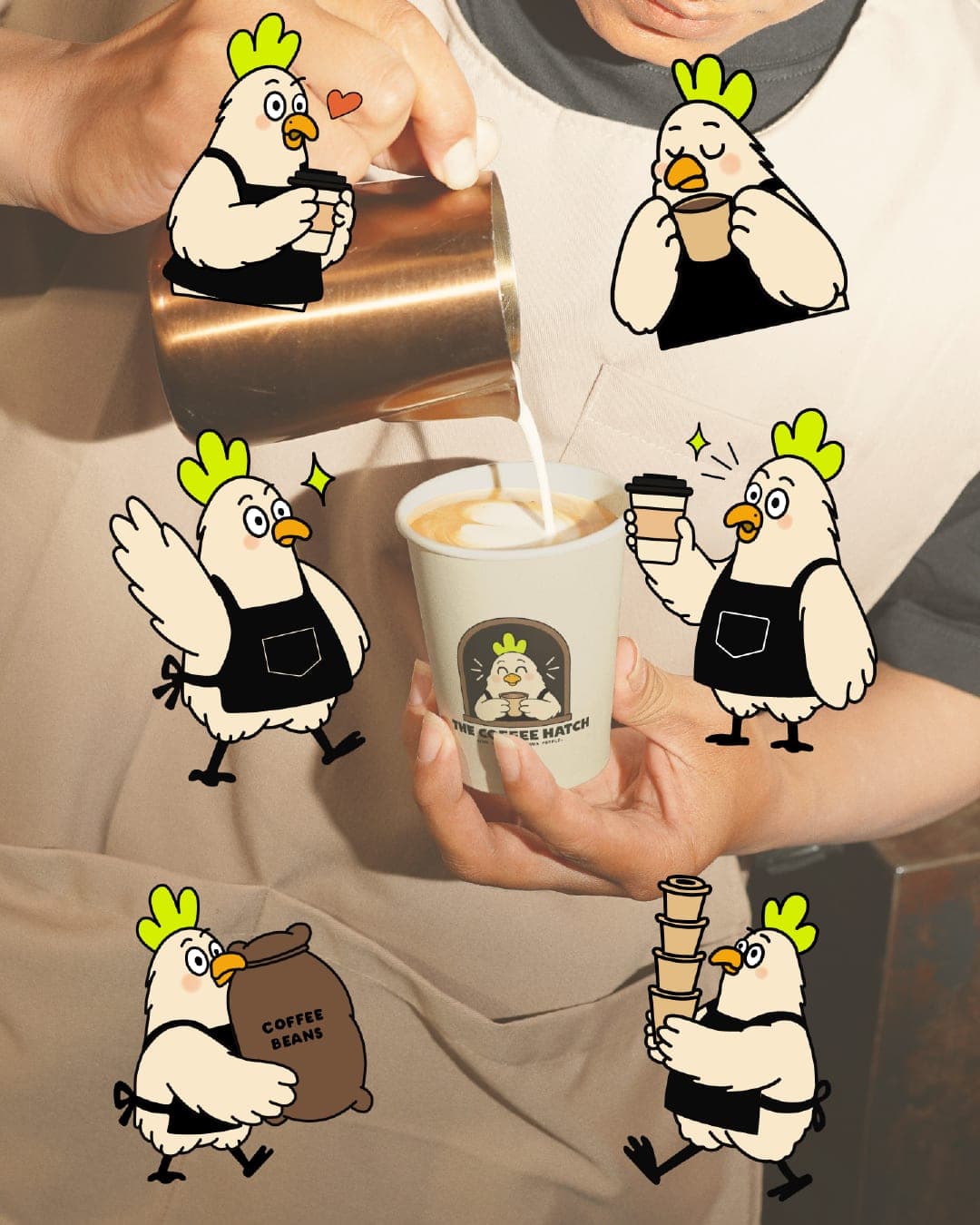 The Coffee Hatch – Food & Beverage identity by Arpita, additional view 2 of 10