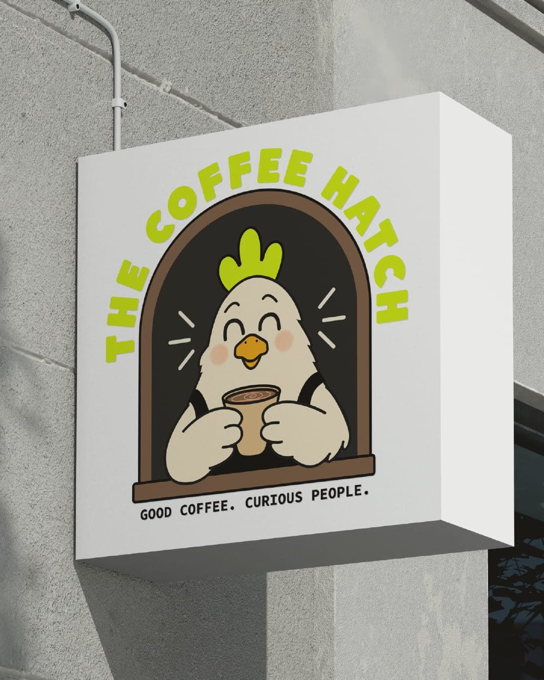 The Coffee Hatch – Food & Beverage identity by Arpita