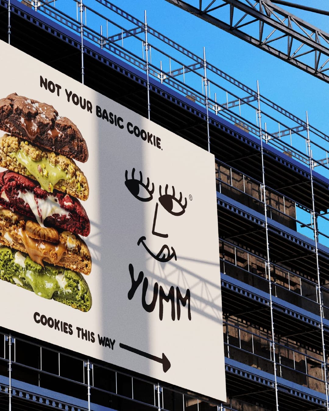 YUMM Gourmet Cookies – Food & Beverage identity by Arpita, additional view 5 of 10