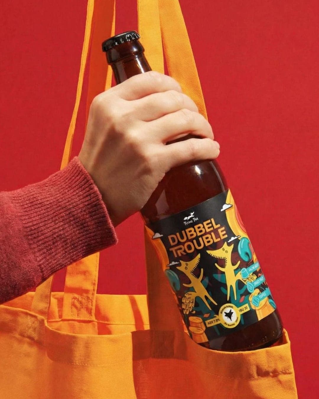 Flying Fox Beer – Food & Beverage identity by Archi Jain, additional view 3 of 10