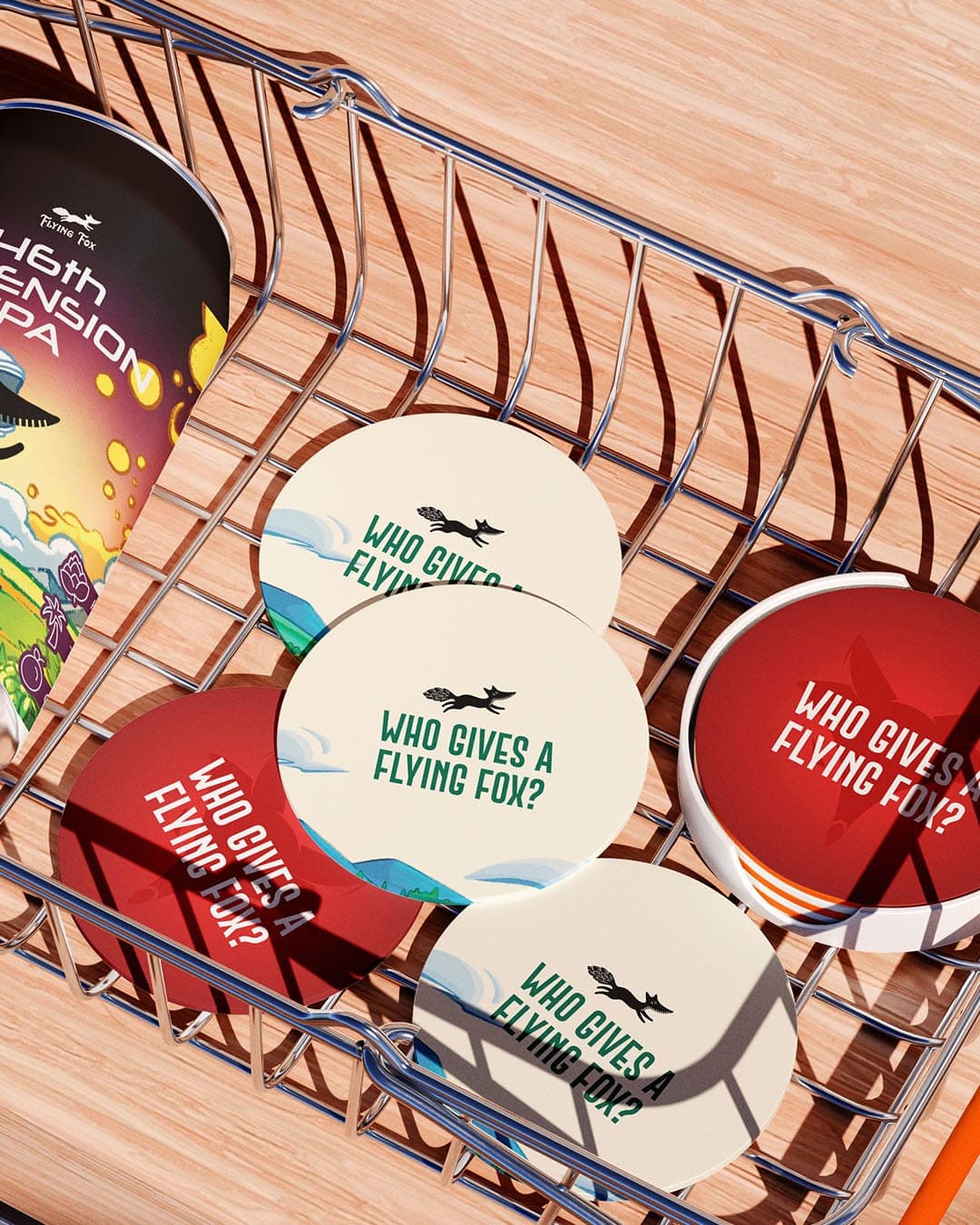 Flying Fox Beer – Food & Beverage identity by Archi Jain, additional view 9 of 10