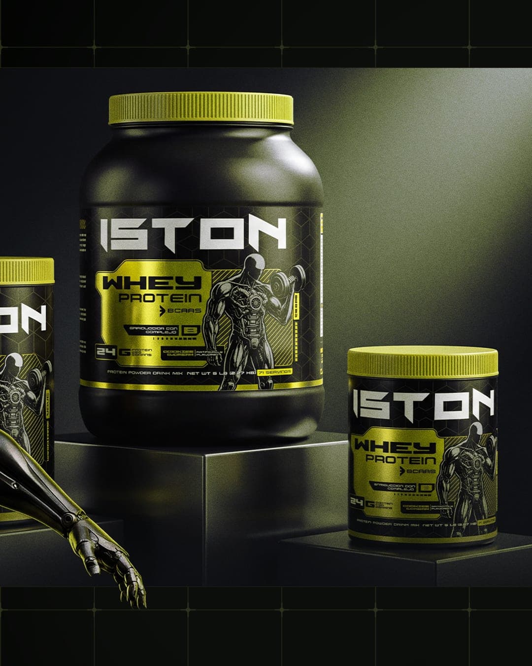 ISTON – Health & Wellness identity by Andrew Huerta, additional view 2 of 9