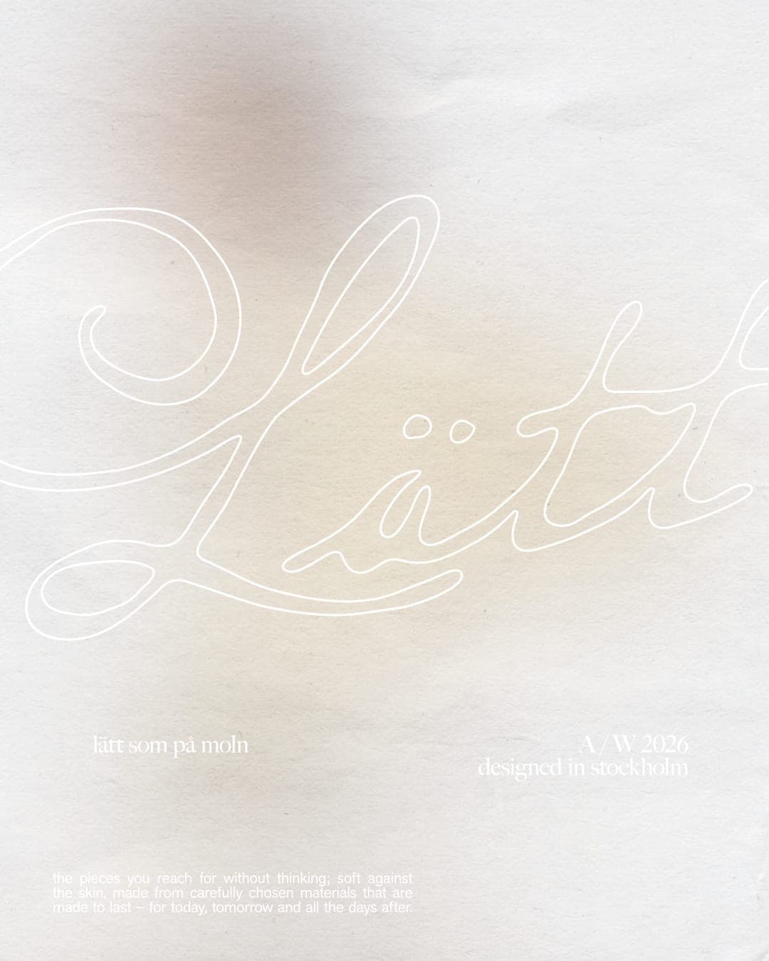 Lätt – Fashion & Apparel identity by artworkbysofia