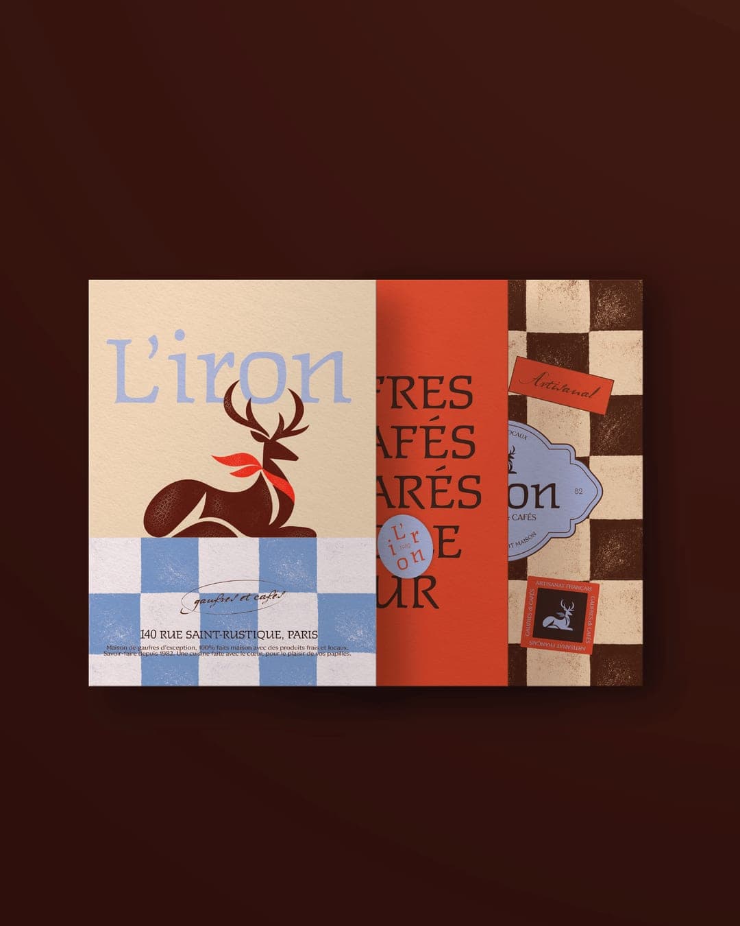 L'IRON – Food & Beverage identity by Omino.studio, additional view 3 of 10