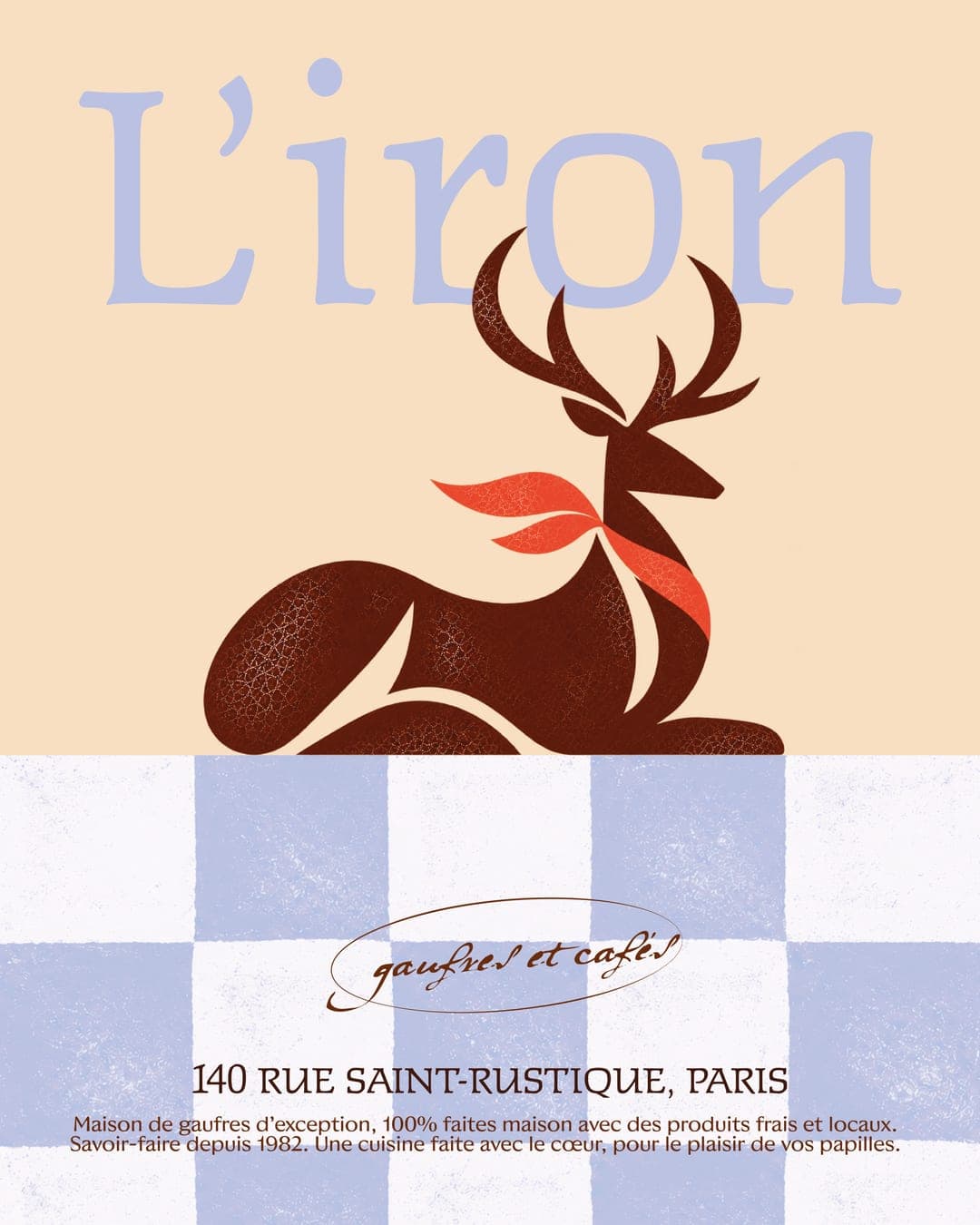 L'IRON – Food & Beverage identity by Omino.studio