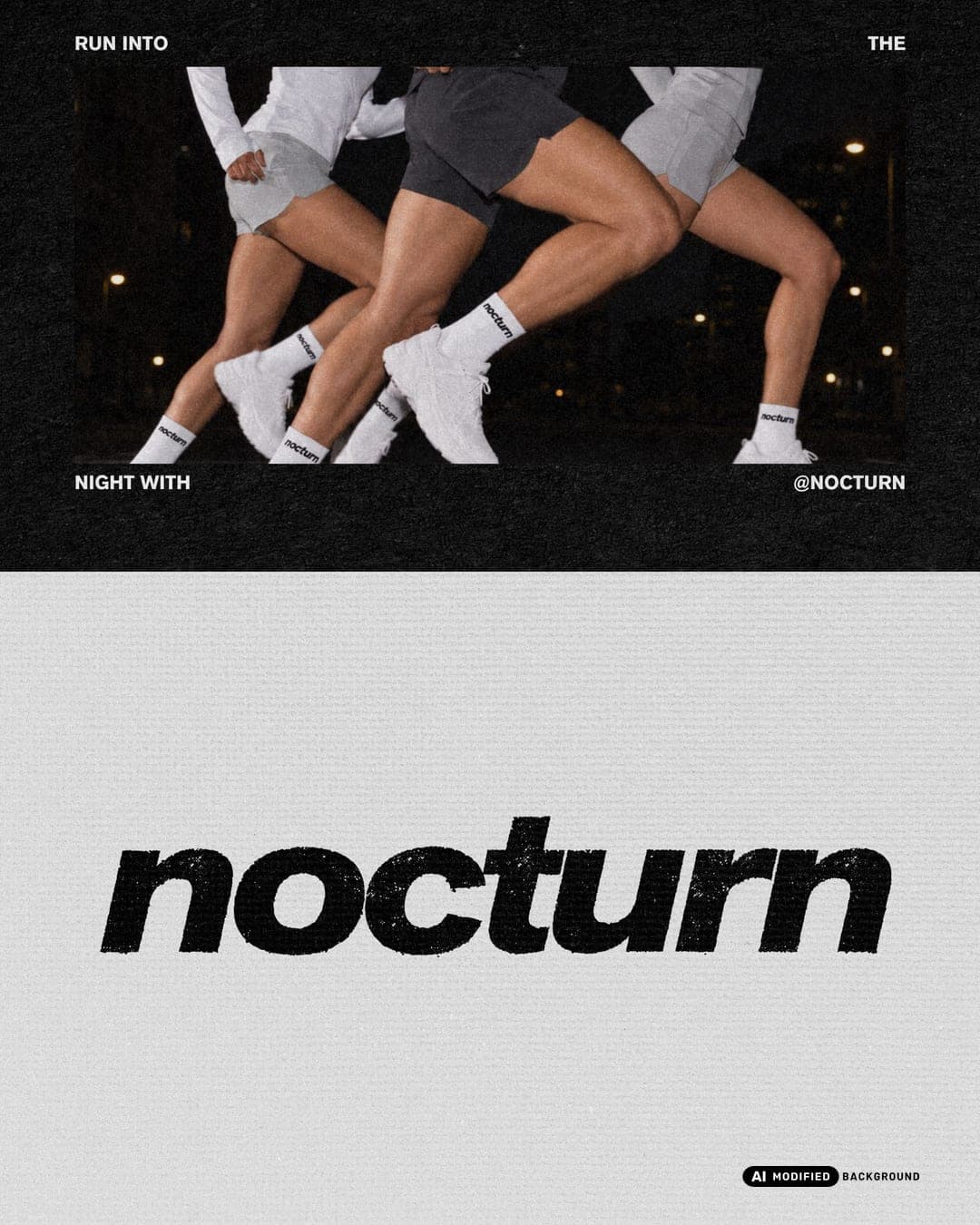 Nocturn – Sport & Outdoor identity by Erandy Elias, additional view 5 of 10, AI MODIFIED · background