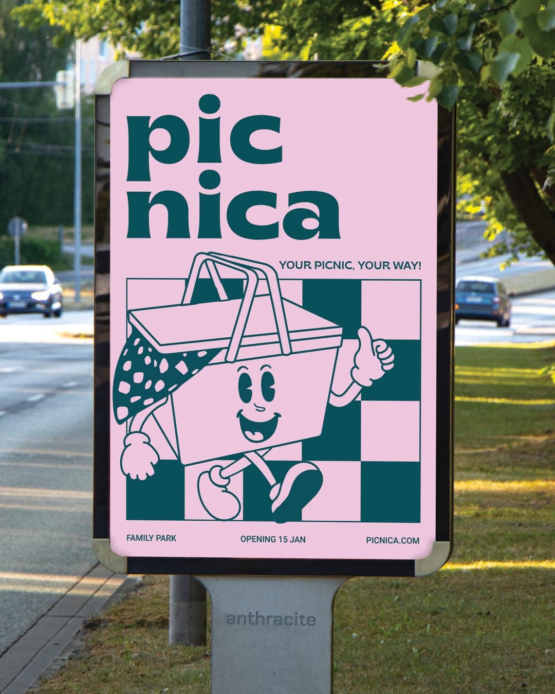 Picnica – Food & Beverage identity by nadeen eldelaa