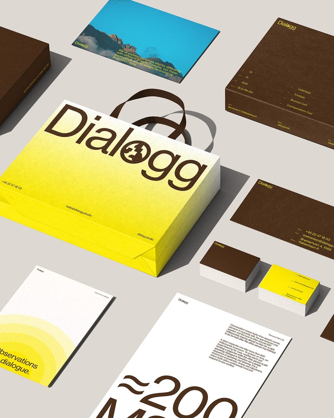 Dialogg – Agency & Studio identity by Lever Studio, additional view 3 of 10