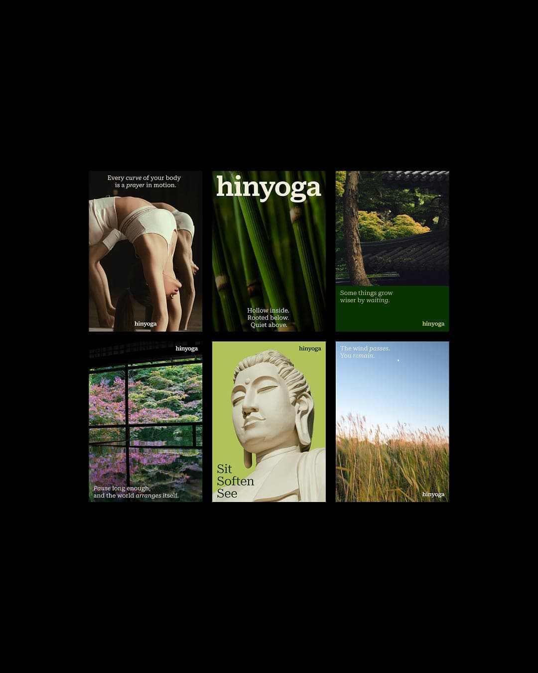 Hinyoga – Health & Wellness identity by Lever Studio, additional view 4 of 10