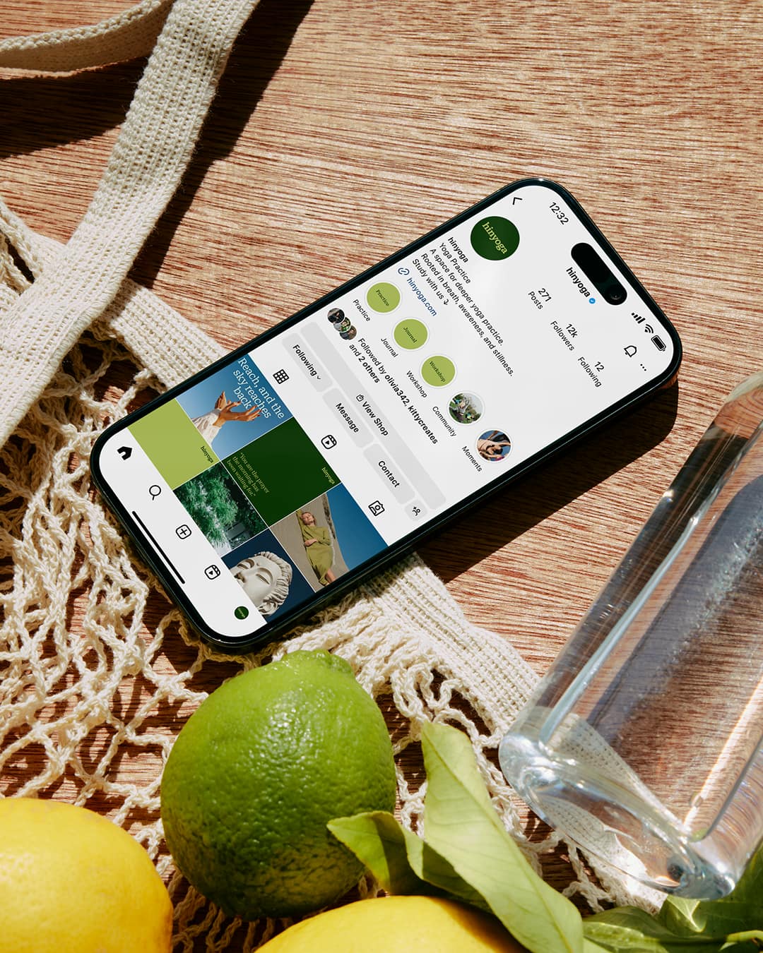 Hinyoga – Health & Wellness identity by Lever Studio, additional view 10 of 10