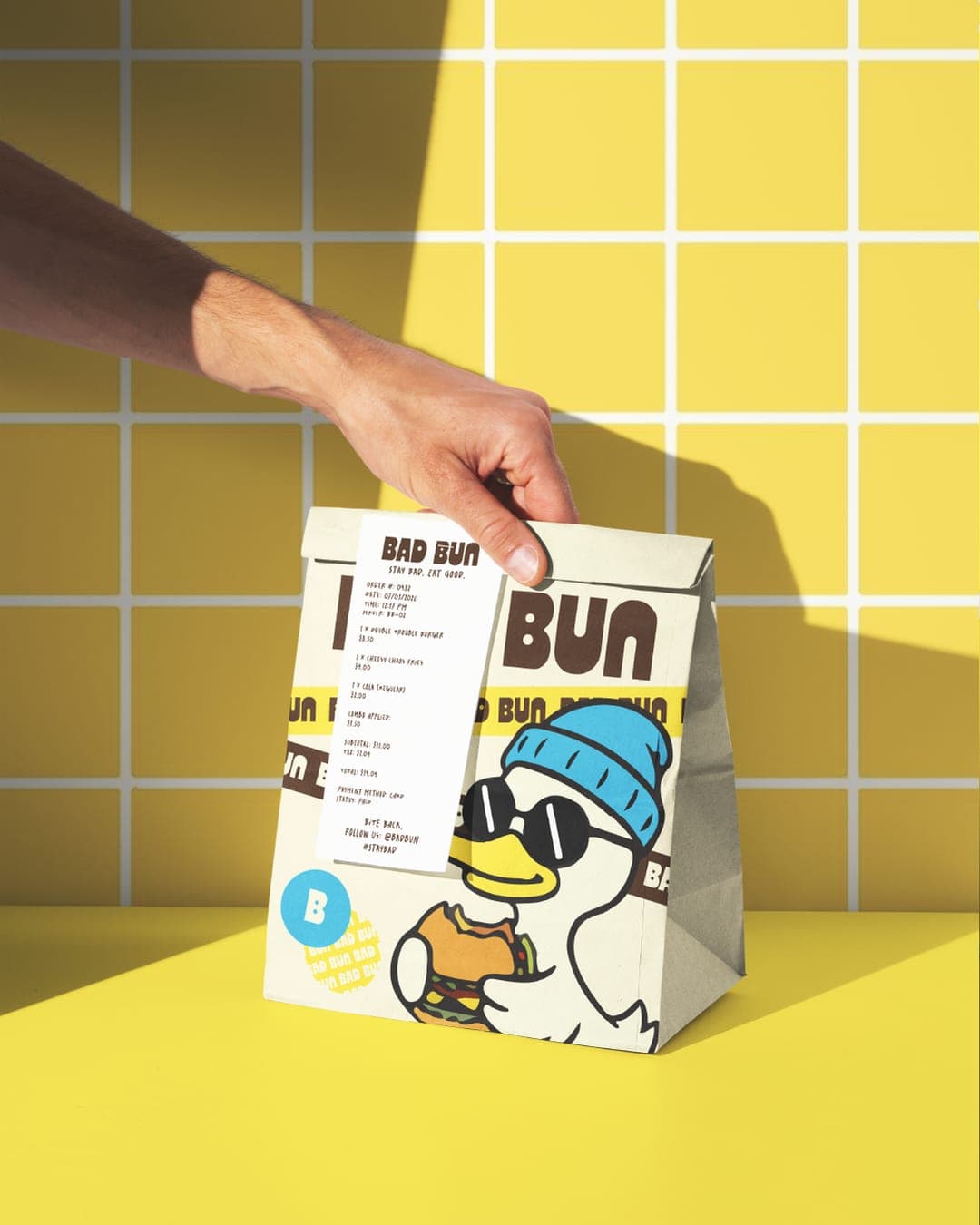 Bad Bun - Burger Branding
