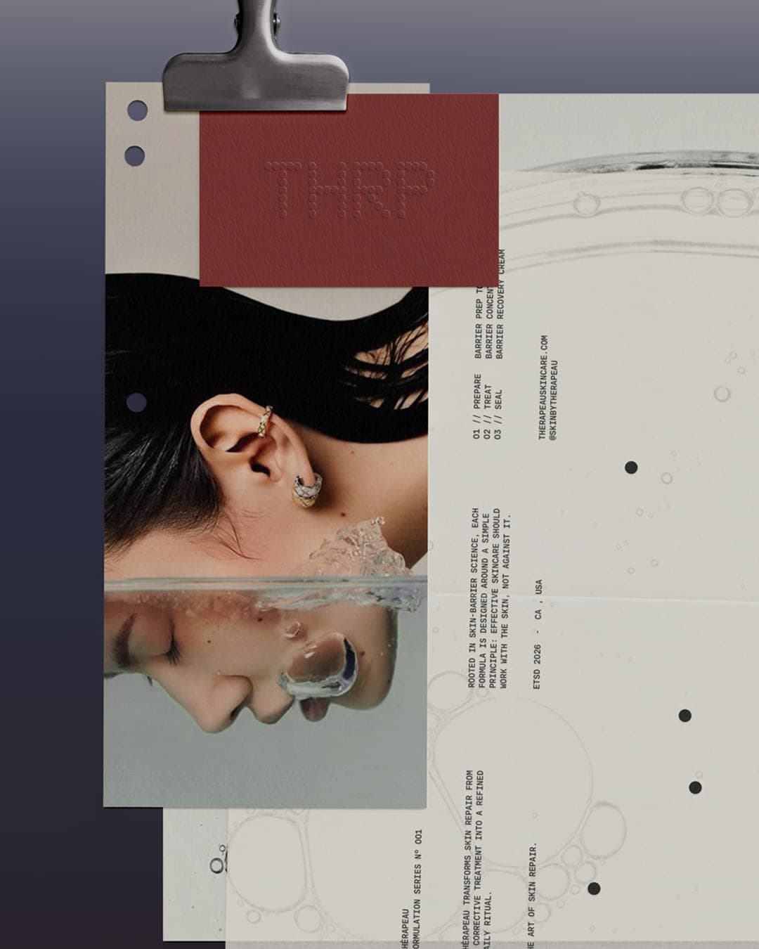 Thèrapeau – Beauty & Personal Care identity by nazy.studio, additional view 5 of 7