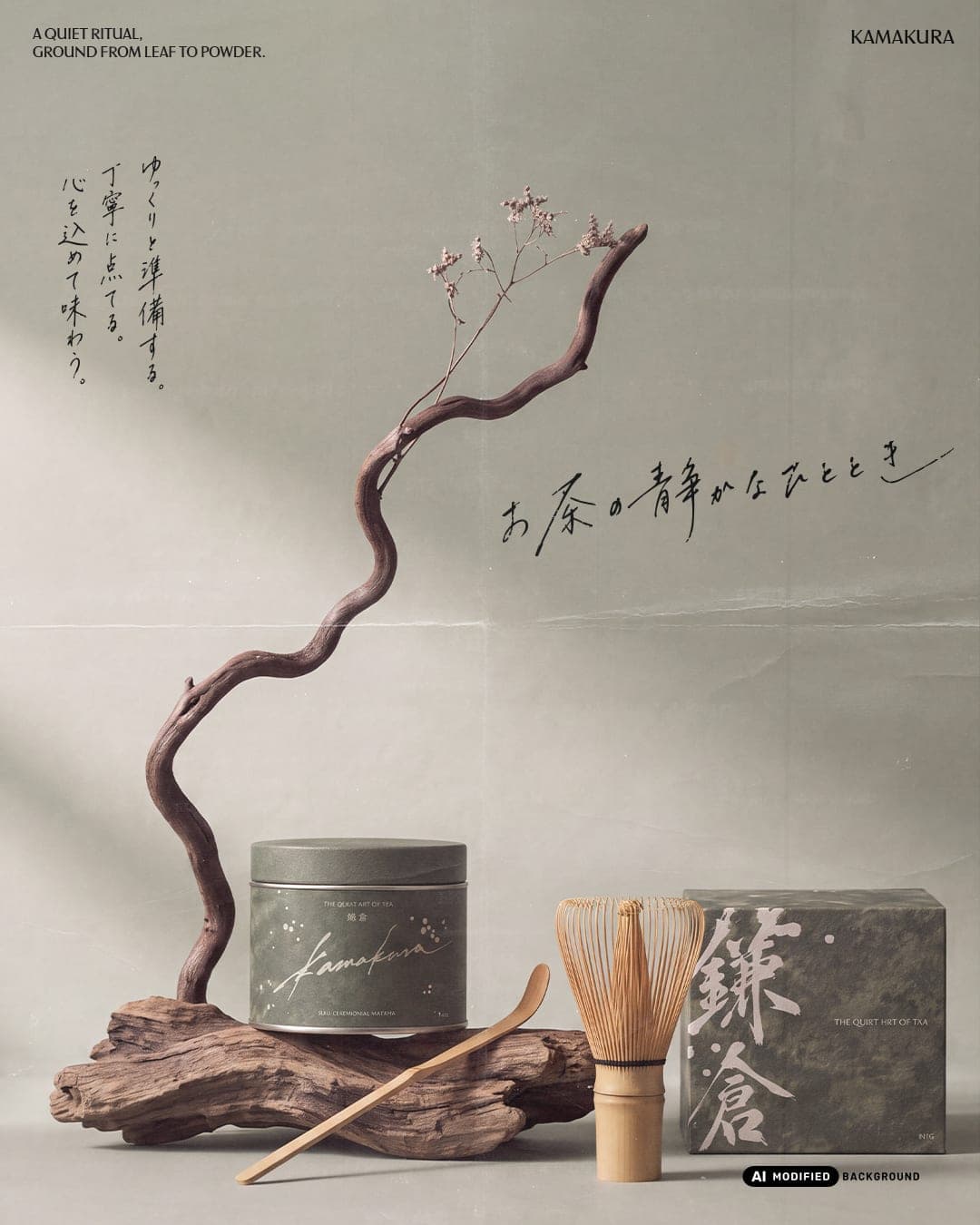 Kamakura – Food & Beverage identity by nazy.studio, additional view 8 of 10, AI MODIFIED · background