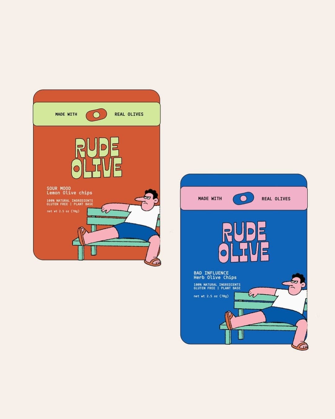 Rude Olive – Food & Beverage identity by Arshmah Designs, additional view 9 of 10