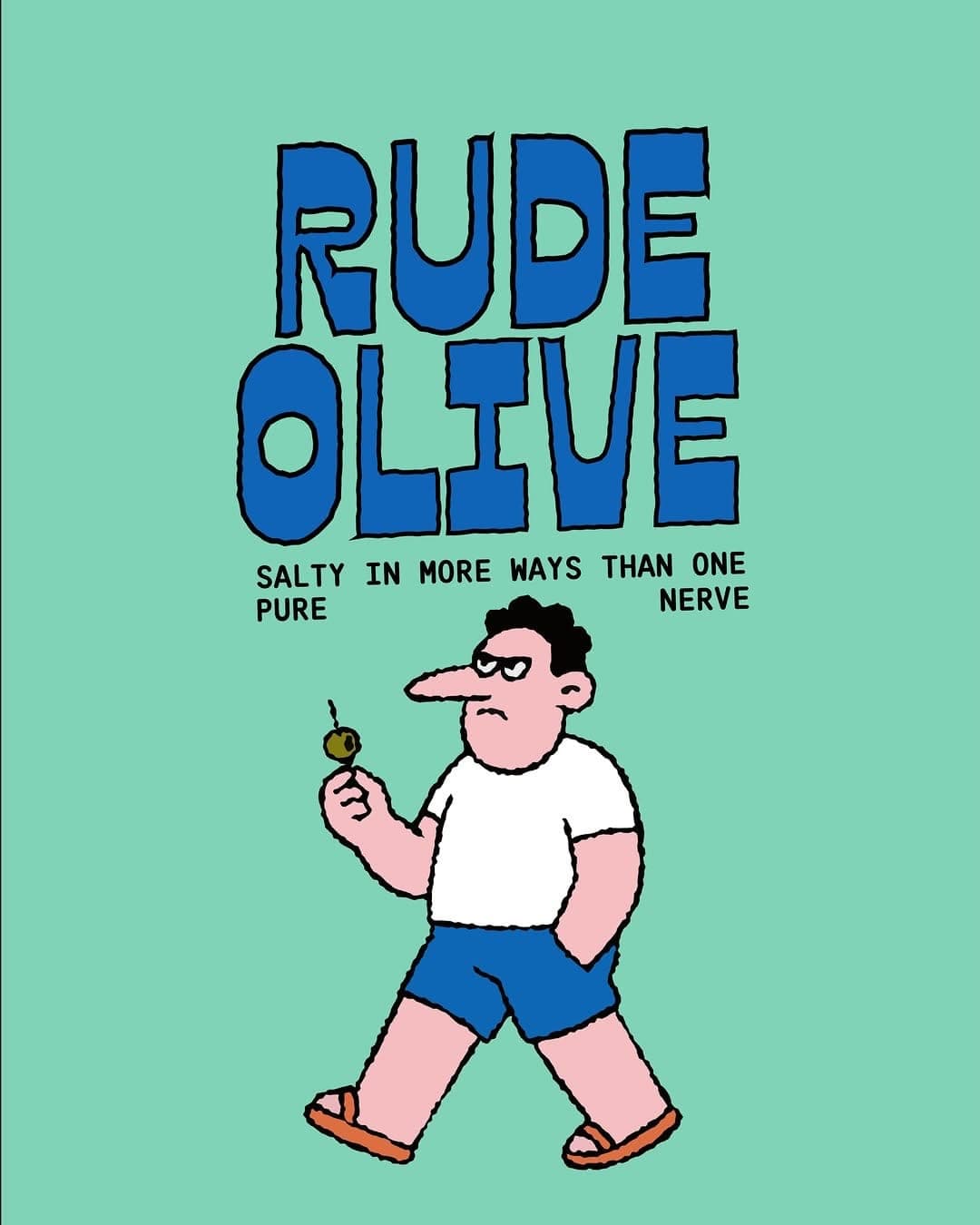 Rude Olive – Food & Beverage identity by Arshmah Designs