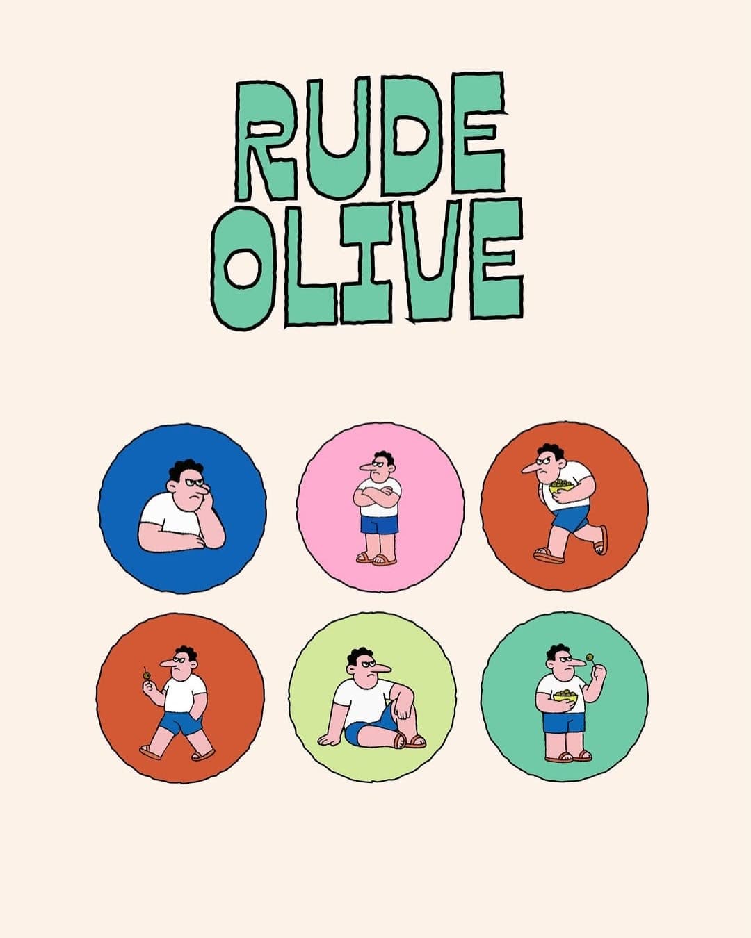 Rude Olive – Food & Beverage identity by Arshmah Designs, additional view 3 of 10