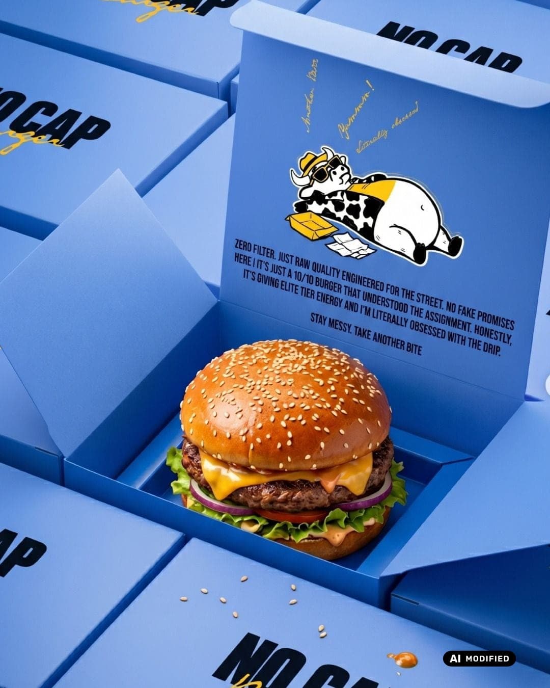 NO CUP BURGER