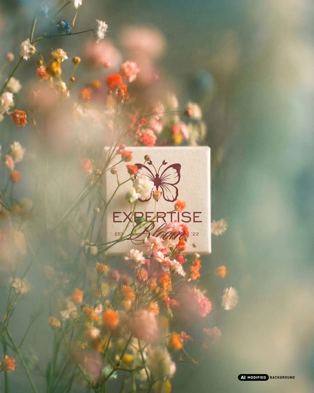 Expertise Bloom – Other identity by Laamari Designs, additional view 4 of 8, AI MODIFIED · background