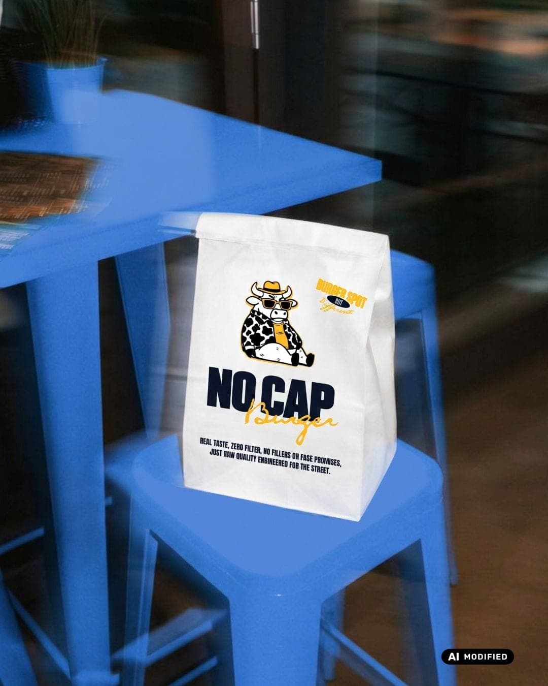 NO CUP BURGER