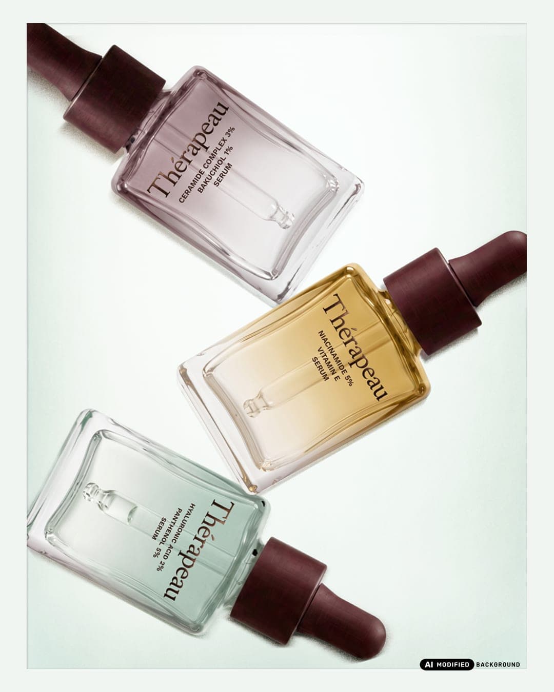 Thérapeau – Beauty & Personal Care identity by zso.designs, additional view 6 of 10, AI MODIFIED · background
