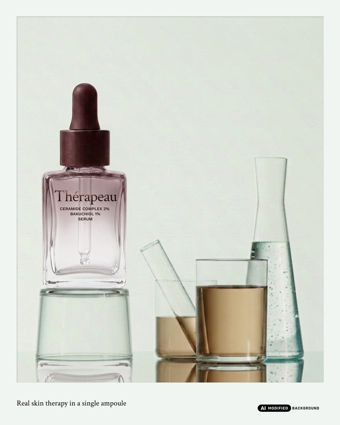 Thérapeau – Beauty & Personal Care identity by zso.designs, additional view 9 of 10, AI MODIFIED · background