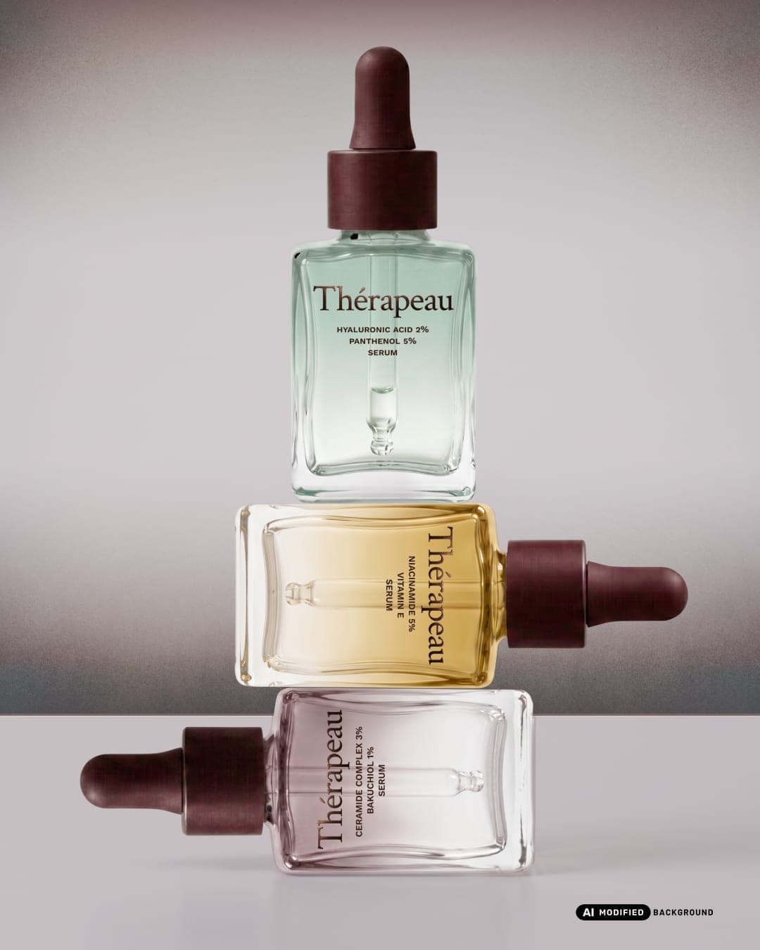 Thérapeau – Beauty & Personal Care identity by zso.designs, additional view 2 of 10, AI MODIFIED · background