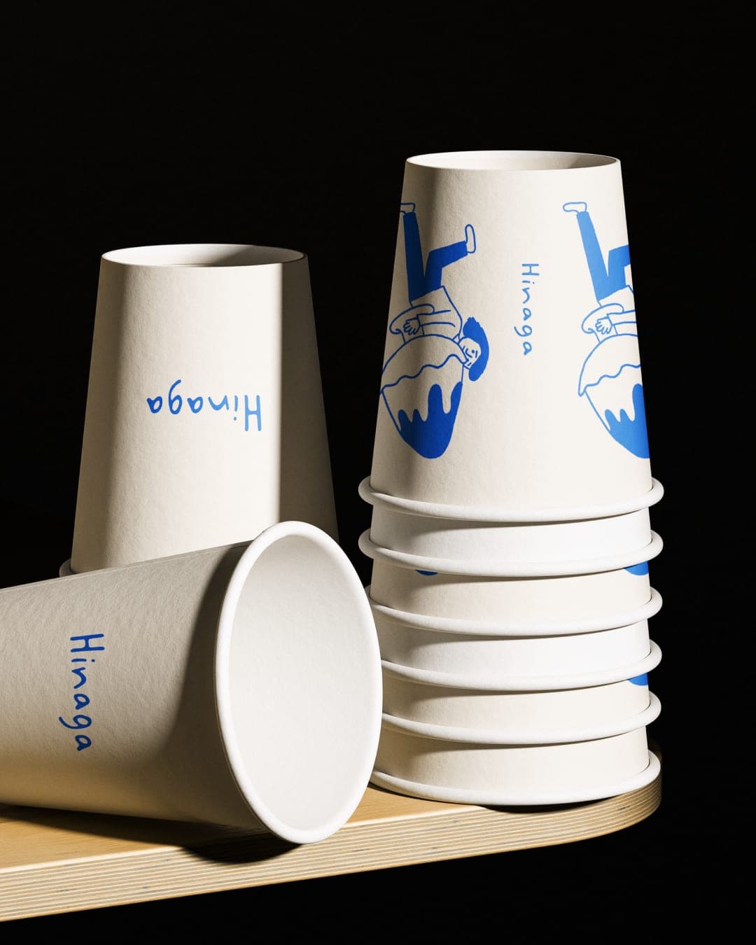 Hinaga – Food & Beverage identity by miranchukova, additional view 4 of 9