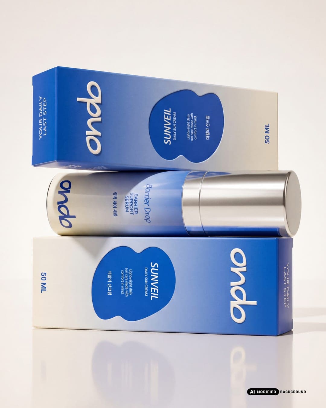 ONDO – Beauty & Personal Care identity by Ayeida Dezigns, AI MODIFIED · background