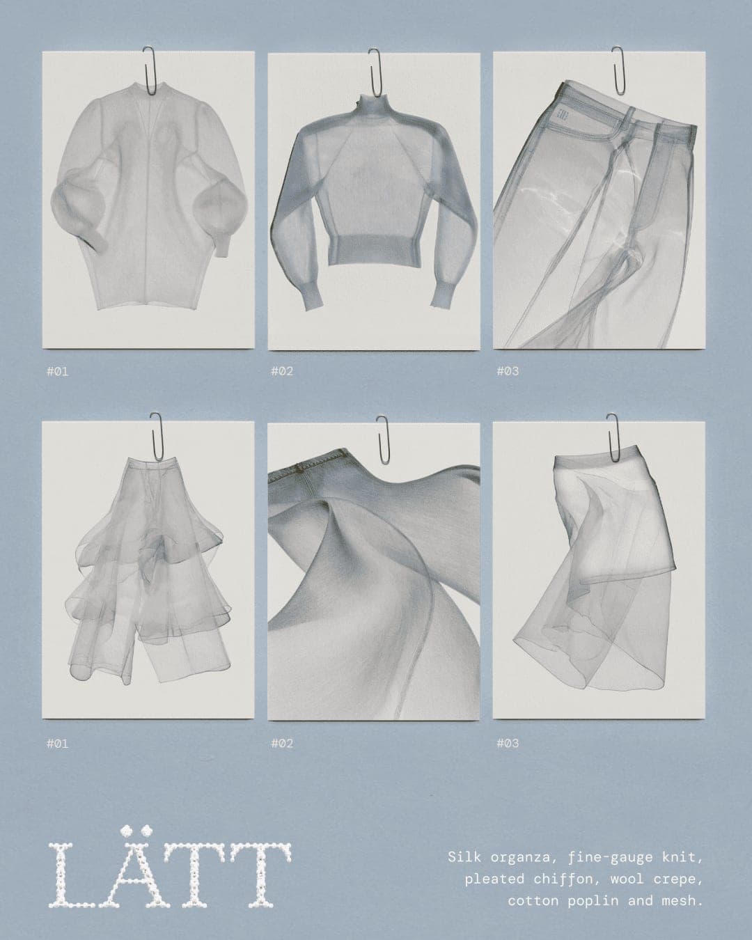 Lätt – Fashion & Apparel identity by Studio Noun, additional view 10 of 10