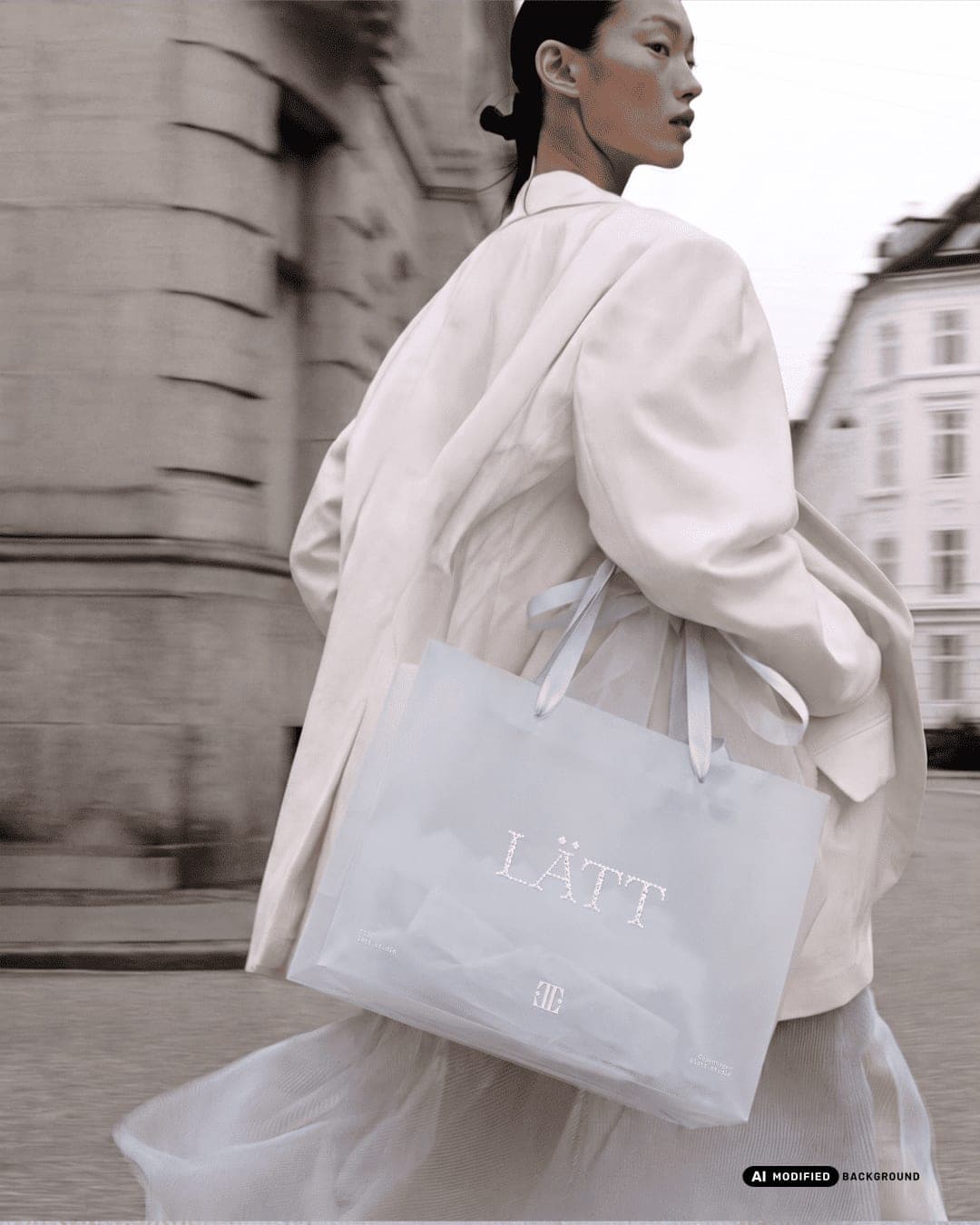 Lätt – Fashion & Apparel identity by Studio Noun, additional view 7 of 10, AI MODIFIED · background