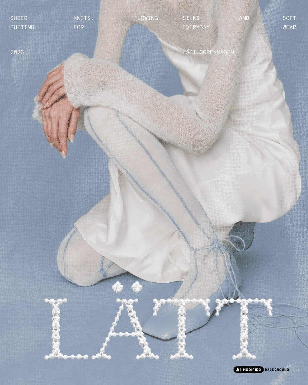 Lätt – Fashion & Apparel identity by Studio Noun, additional view 3 of 10, AI MODIFIED · background
