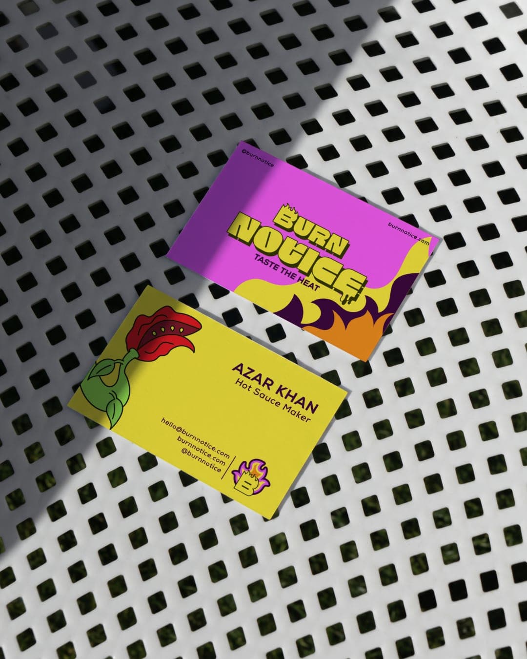 BURN NOTICE – Food & Beverage identity by Tawakkul Tales, additional view 9 of 10
