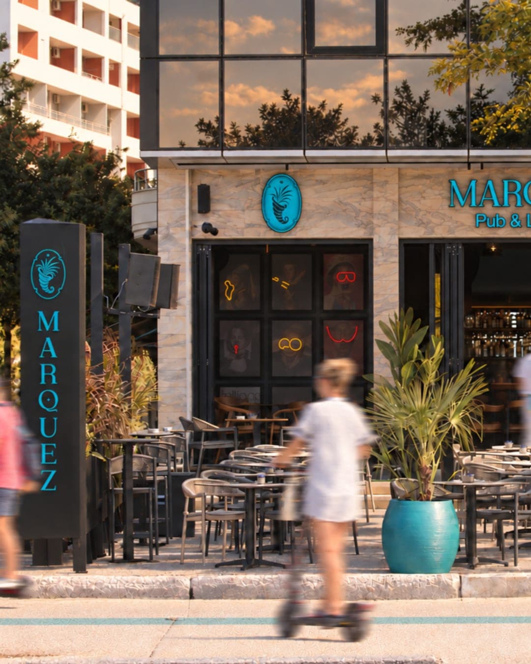 MARQUEZE (Pub & Loun – Food & Beverage identity by Agi Haxhimurati, additional view 3 of 10