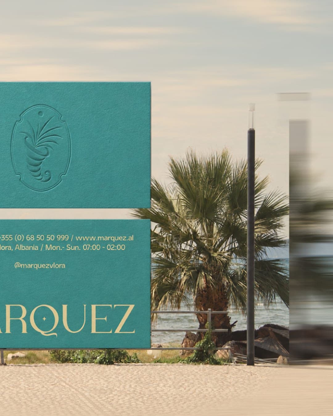 MARQUEZE (Pub & Loun – Food & Beverage identity by Agi Haxhimurati, additional view 4 of 10