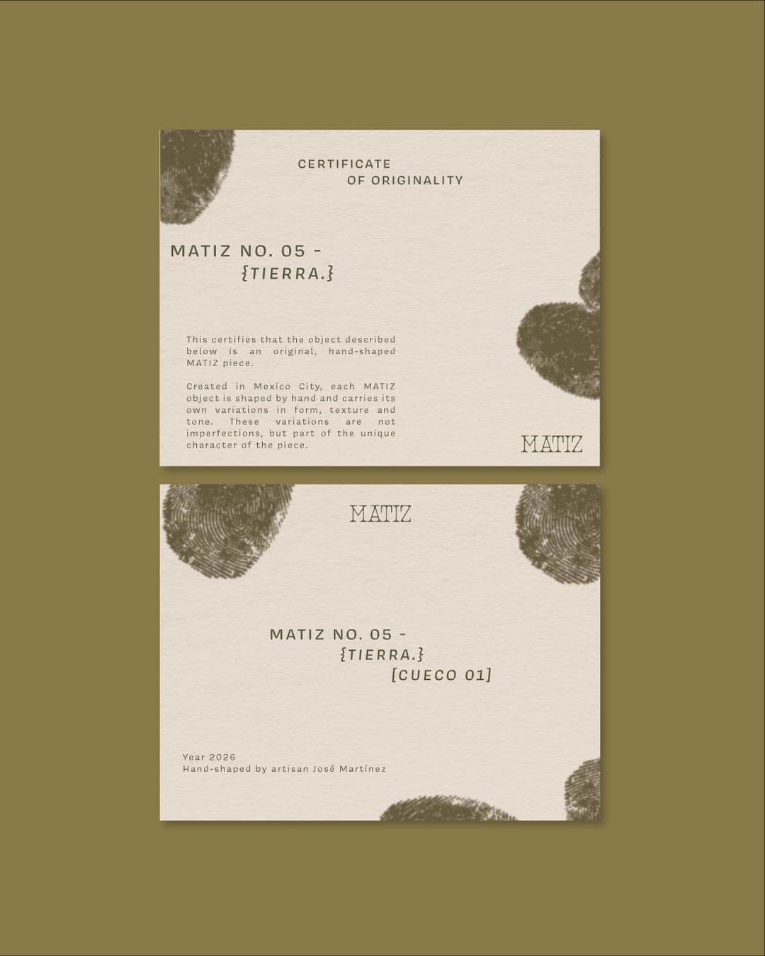 Matiz – Home & Living identity by Atheria Studio, additional view 5 of 10