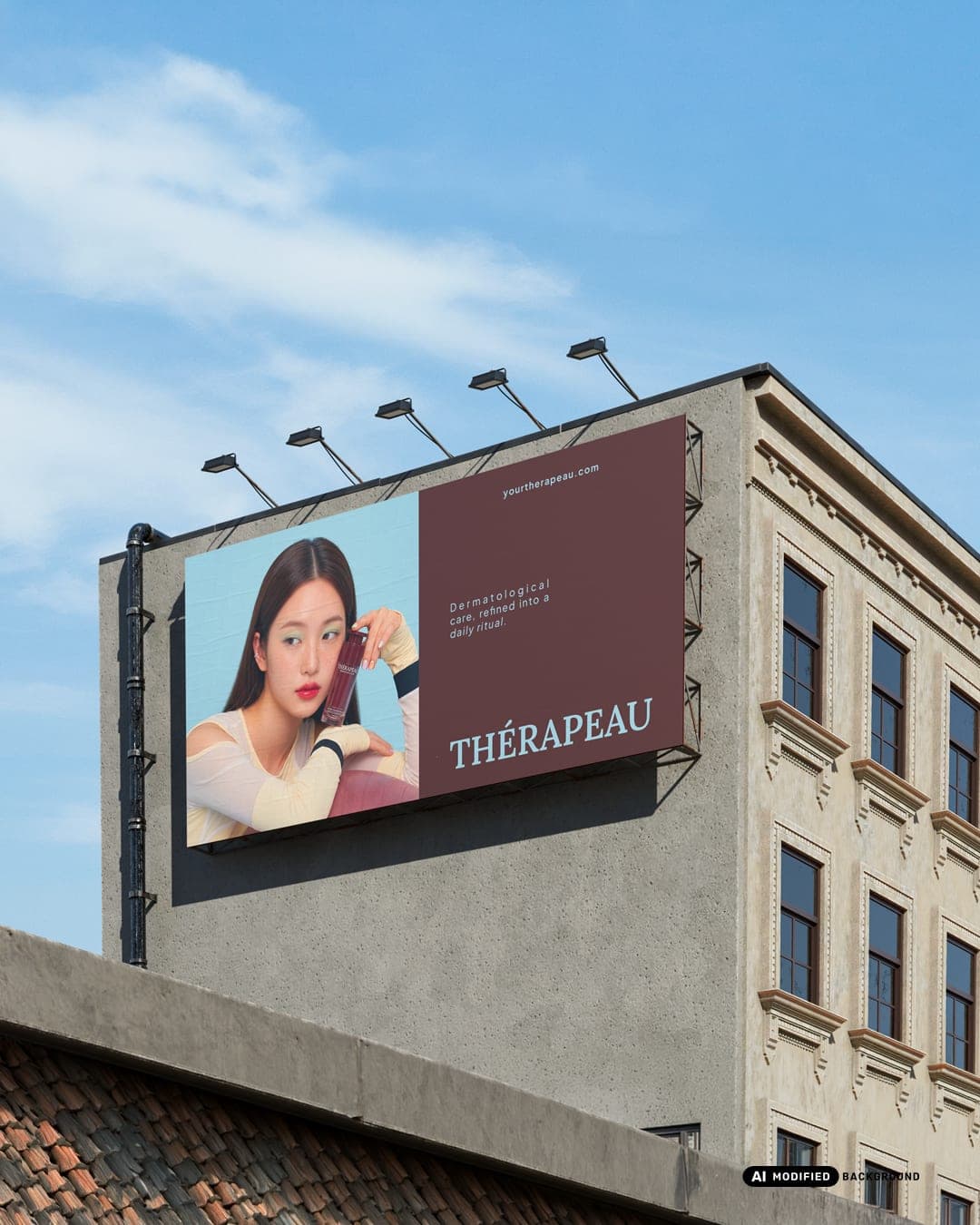 THÉRAPEAU – Beauty & Personal Care identity by dias.thedesigner, additional view 4 of 10, AI MODIFIED · background