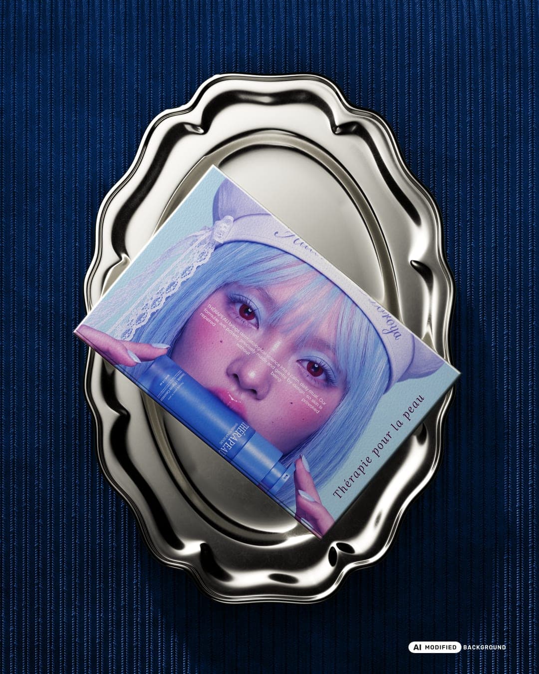 THÉRAPEAU – Beauty & Personal Care identity by dias.thedesigner, additional view 5 of 10, AI MODIFIED · background