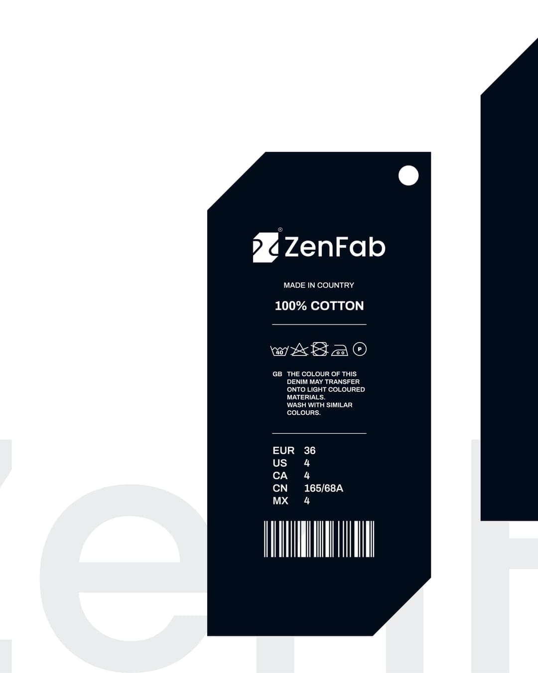 Zenfab – Fashion & Apparel identity by Mojahidul Islam, additional view 4 of 10