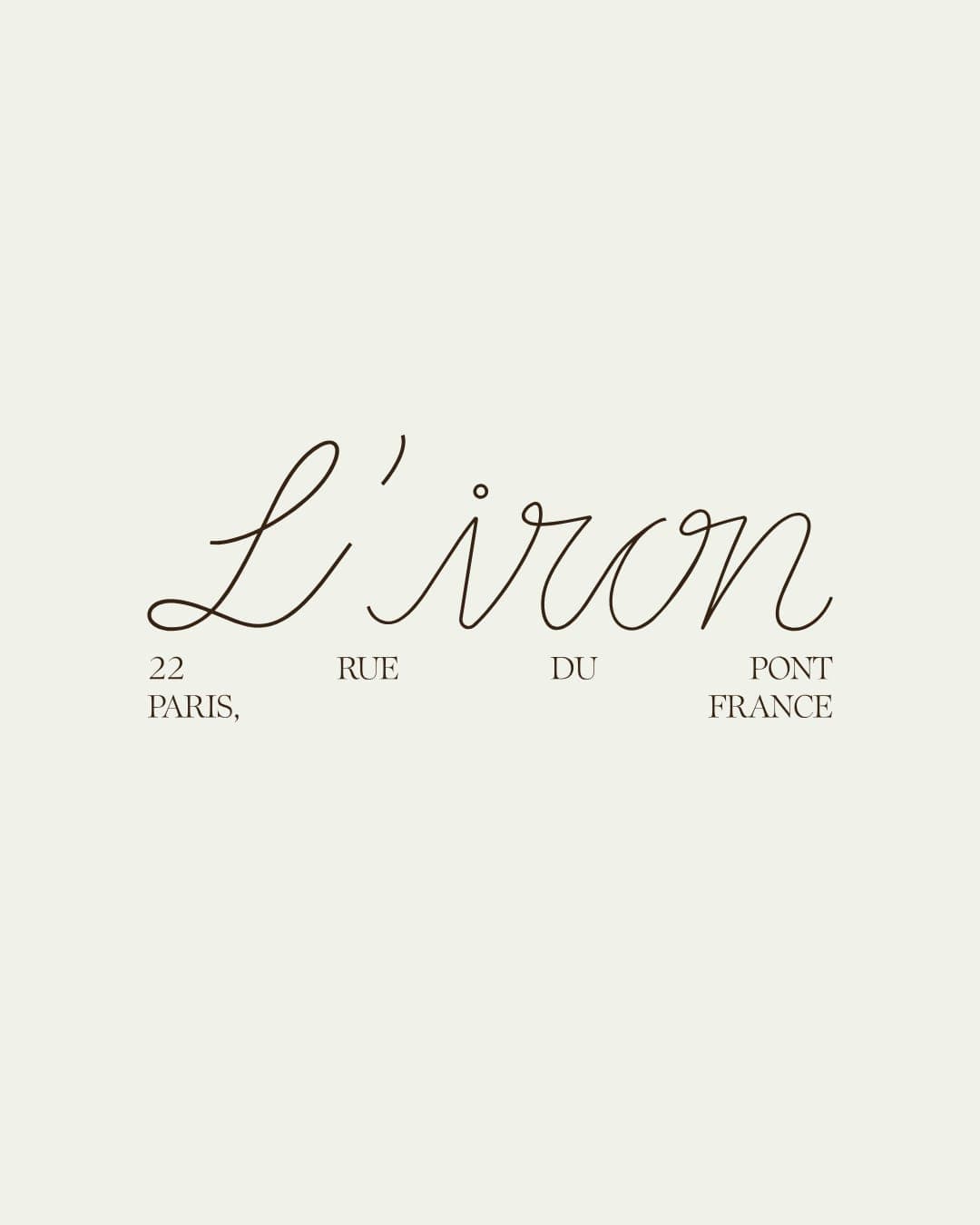 L'iron – Food & Beverage identity by ccc, additional view 3 of 10