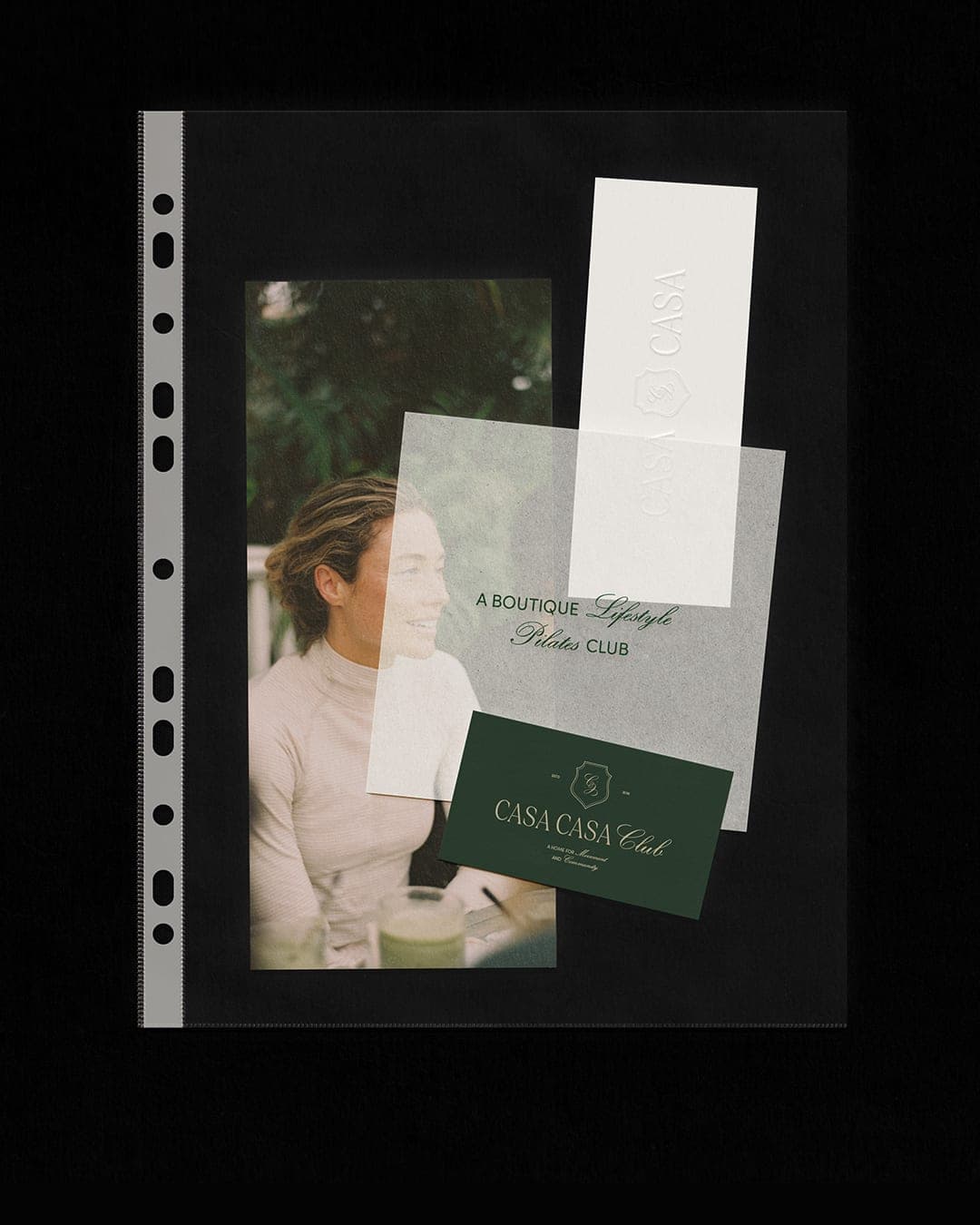 Casa Casa Club – Health & Wellness identity by Ultramarine Design Studio, additional view 3 of 10