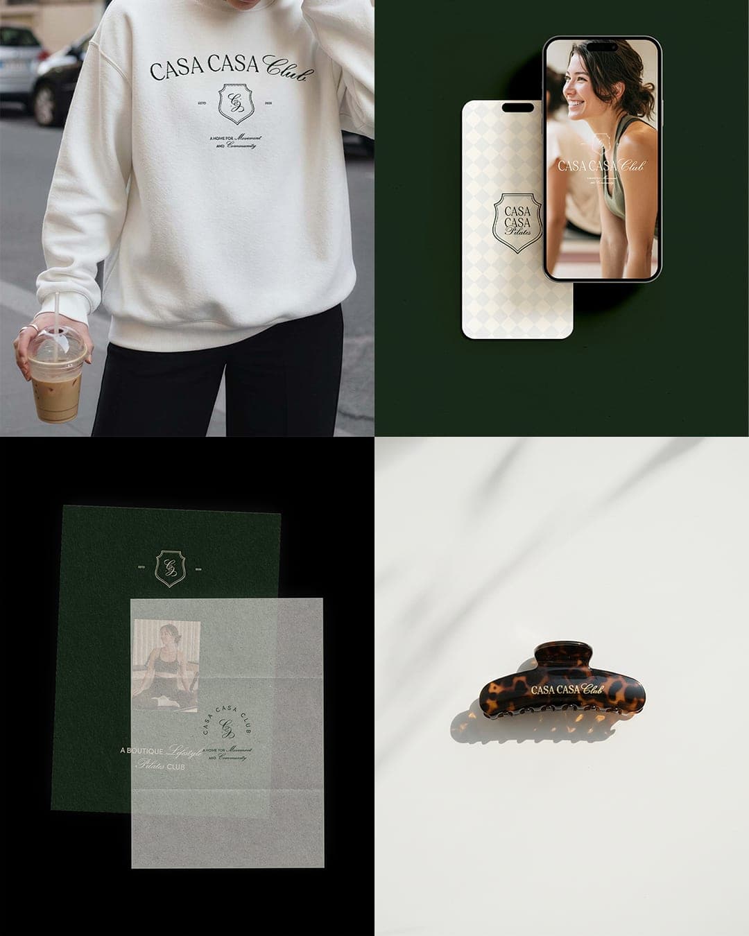 Casa Casa Club – Health & Wellness identity by Ultramarine Design Studio