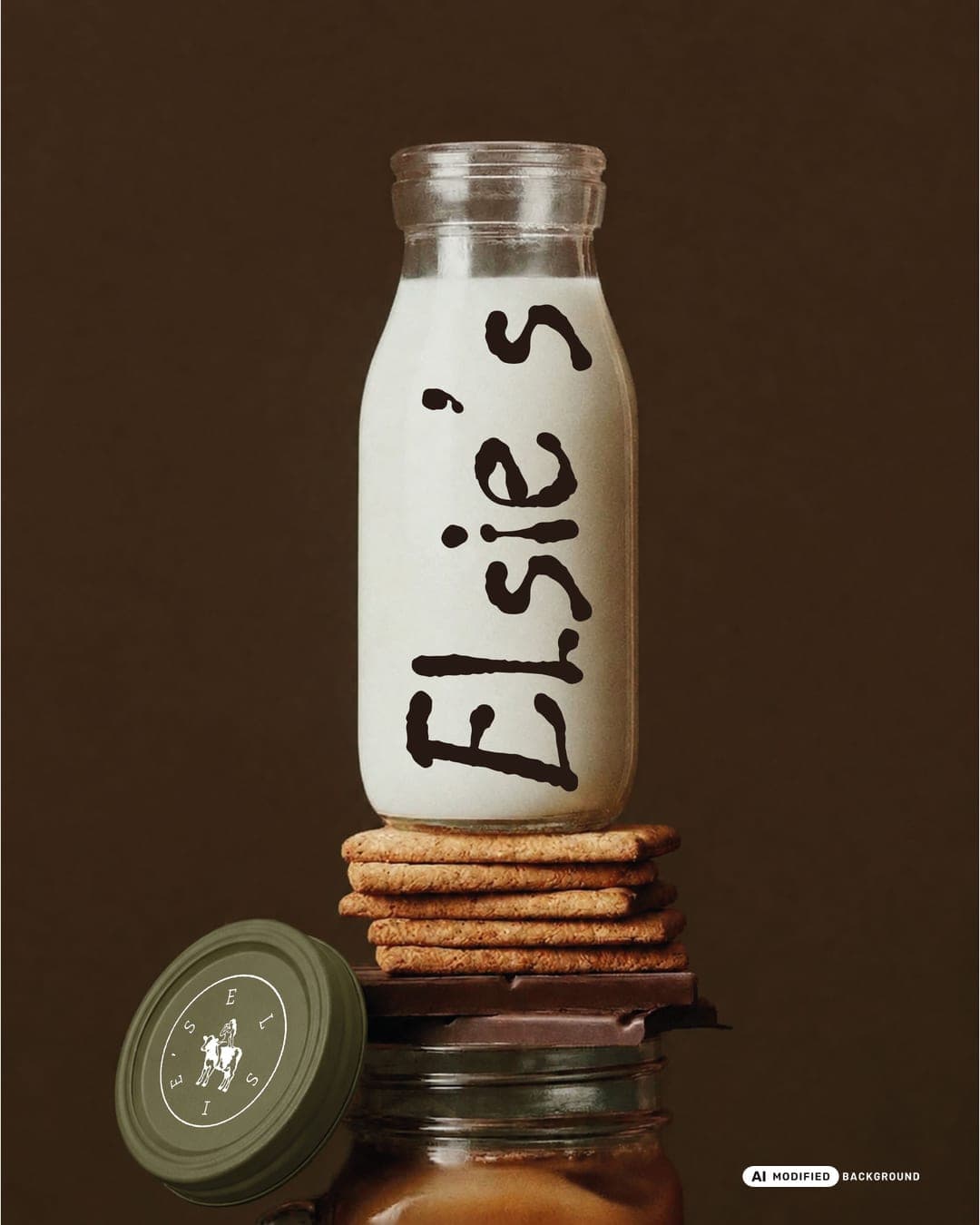 Elsie's – Food & Beverage identity by Studio Norka, additional view 5 of 8, AI MODIFIED · background
