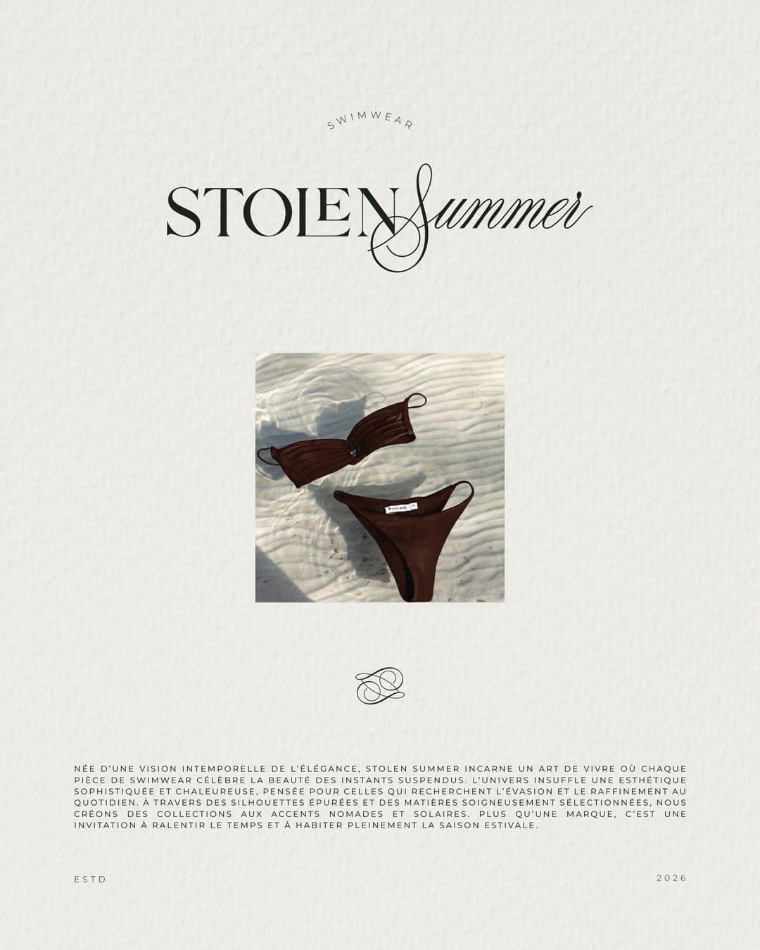 Stolen Summer – Fashion & Apparel identity by Studio Norka, additional view 3 of 10
