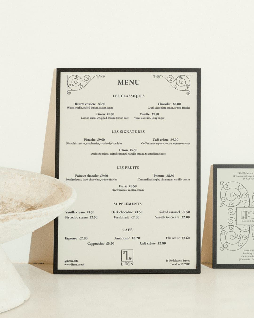 L'IRON – Food & Beverage identity by glowhubcreative, additional view 6 of 10